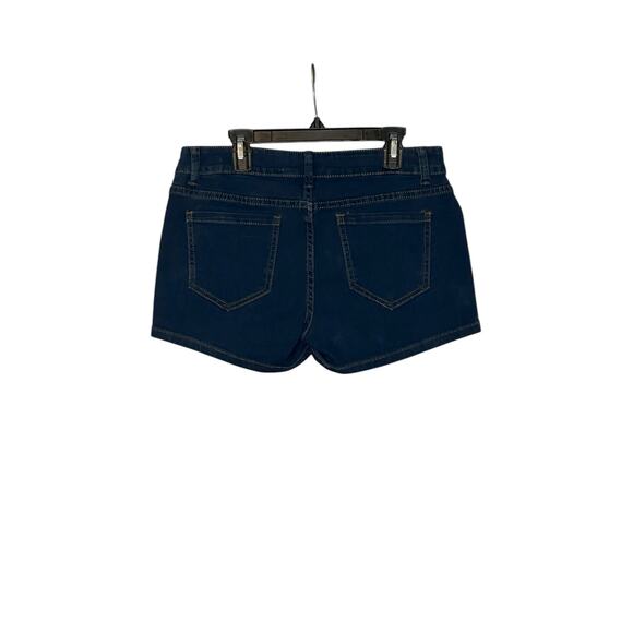 Blue Turtle dark blue low rise short shorts size 11 Junior - Picture 6 of 8